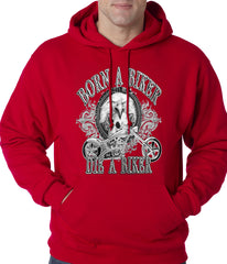 Born to be a Biker Adult Hoodie