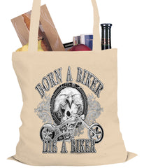 Born to be a Biker Tote Bag