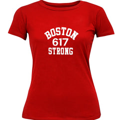 Boston 617 Strong Girl's T-Shirt