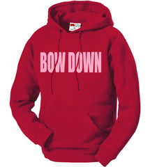 BOW DOWN Adult Hoodie