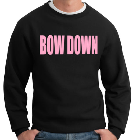BOW DOWN Crewneck Sweatshirt
