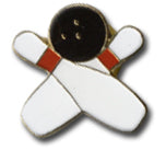 Bowling Pin And Ball Lapel Pin