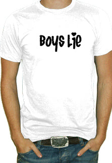 Boys Lie Girls T-Shirt (Mens)