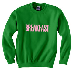 Breakfast Crew Neck Sweatshirt