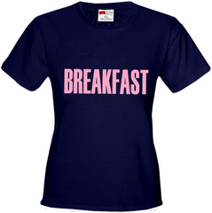 Breakfast Girl's T-Shirt