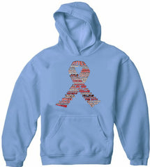 Breast Cancer Awareness "Words" Adult Hoodie