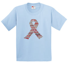 Breast Cancer Awareness "Words" Men's T-Shirt