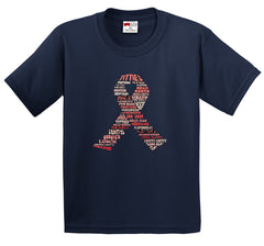 Breast Cancer Awareness "Words" Men's T-Shirt