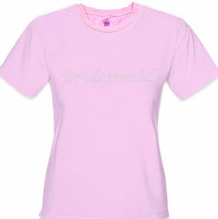 Bridesmaid Rhinestone Girl's T-Shirt