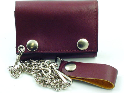 Jamin Leather® Custom Beaded Double Wallet Chain w/Rings #KK22313R-C