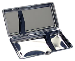 Brushed Steel Cigarette Case (For Regular Sized, 100s, and 120s)