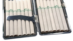 Brushed Steel Cigarette Case (For Regular Sized, 100s, and 120s)