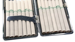 Brushed Steel Cigarette Case (For Regular Sized, 100s, and 120s)