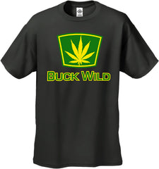 Buck Wild Pot Leaf Men's T-Shirt