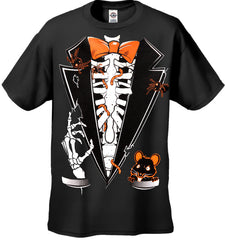 Buried Alive Halloween Tuxedo Men's T-Shirt