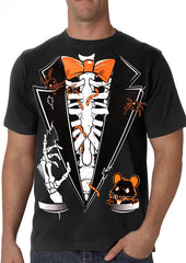 Buried Alive Halloween Tuxedo Men's T-Shirt