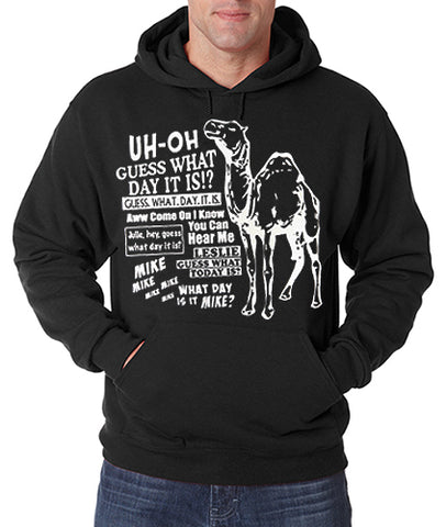 Camel Hump Day Guess What Adult Hoodie