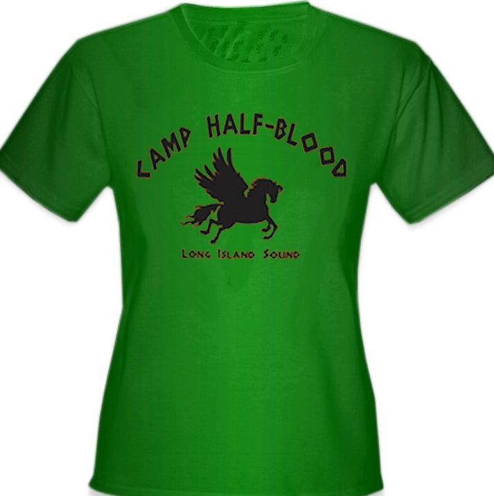 Camp Half-Blood Short Sleeve T-shirt-Orange-XXL 