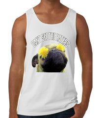 Can't See The Haters Funny Pug Tank Top