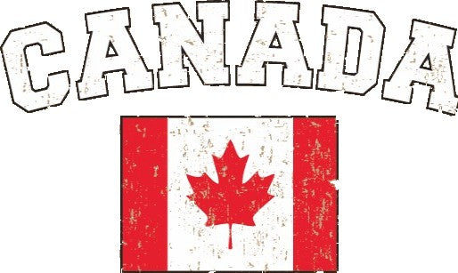 Canada Vintage Flag International Hoodie