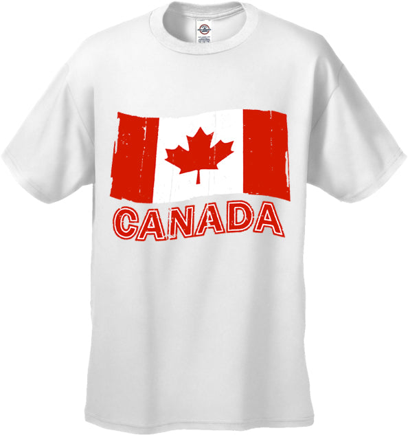 Canada Vintage Flag Men's T-Shirt
