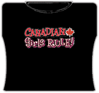 Canadian Girls Rule Girls T-Shirt