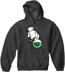 Cartoon Hands Bong Rip Adult Hoodie