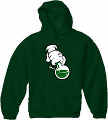 Cartoon Hands Bong Rip Adult Hoodie