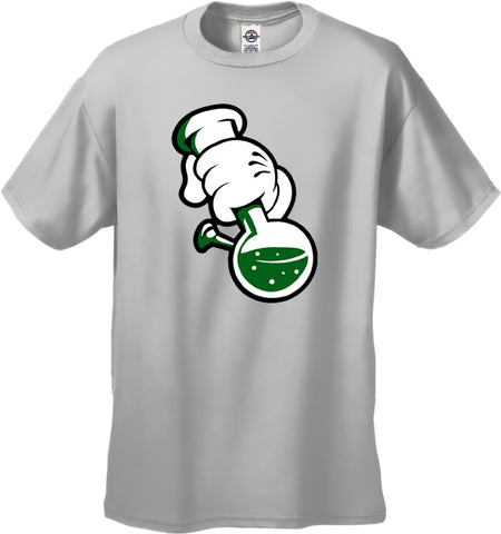Cartoon Hands Bong Rip Men's T-Shirt