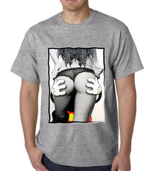 Cartoon Hands Getting a Feel Butt Mens T-shirt