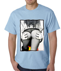 Cartoon Hands Getting a Feel Butt Mens T-shirt