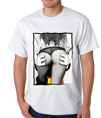 Cartoon Hands Getting a Feel Butt Mens T-shirt