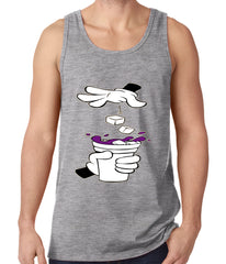 Cartoon Hands - Purple Drink Tank Top