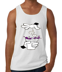 Cartoon Hands - Purple Drink Tank Top