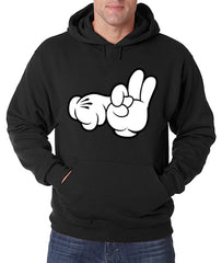 Cartoon Sex Hands Adult Hoodie