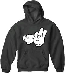 Cartoon Sex Hands Adult Hoodie