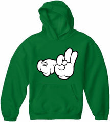 Cartoon Sex Hands Adult Hoodie