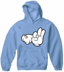 Cartoon Sex Hands Adult Hoodie