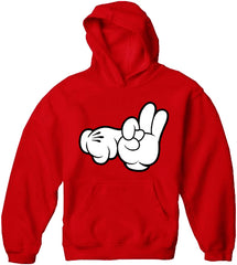Cartoon Sex Hands Adult Hoodie