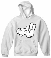 Cartoon Sex Hands Adult Hoodie