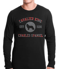 Cavalier King Charles Spaniel EST. 1500 Thermal Shirt