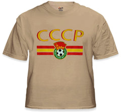 CCCP USSR Soviet Union Vintage Shield International Mens T-Shirt