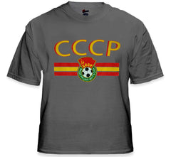 CCCP USSR Soviet Union Vintage Shield International Mens T-Shirt