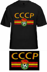 CCCP USSR Soviet Union Vintage Shield International Mens T-Shirt