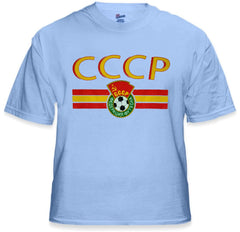 CCCP USSR Soviet Union Vintage Shield International Mens T-Shirt