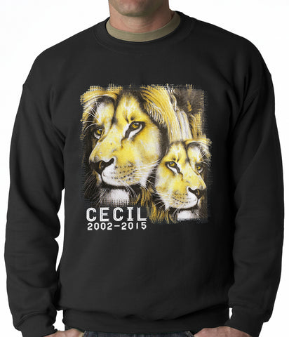 Cecil The Lion Tribute Shirt Adult Crewneck