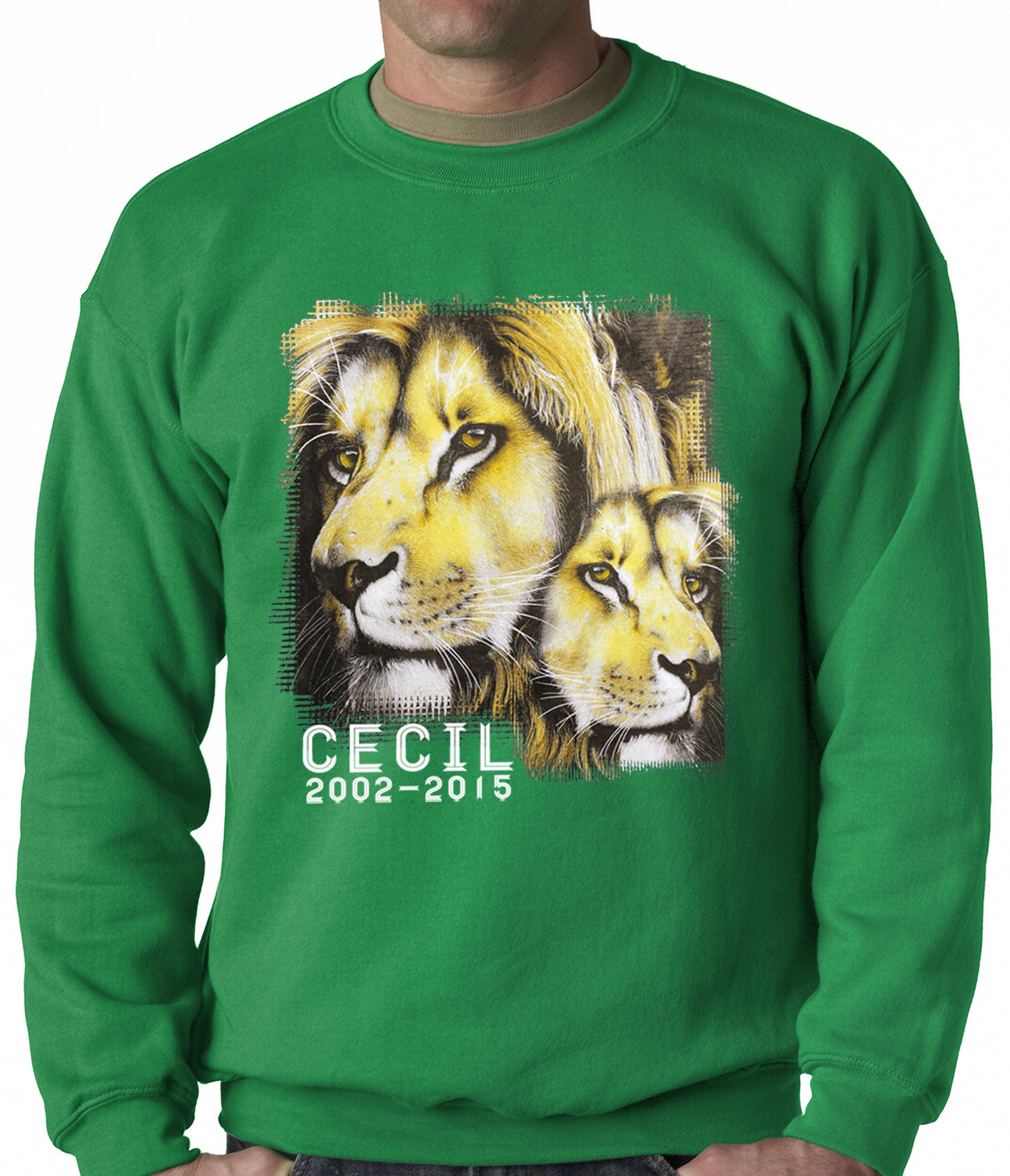 Cecil The Lion Tribute Shirt Adult Crewneck