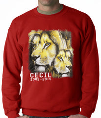 Cecil The Lion Tribute Shirt Adult Crewneck