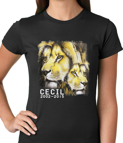 Cecil The Lion Tribute Shirt Ladies T-shirt