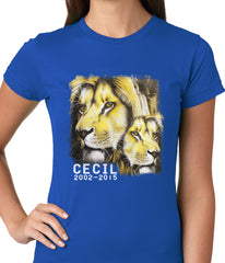 Cecil The Lion Tribute Shirt Ladies T-shirt